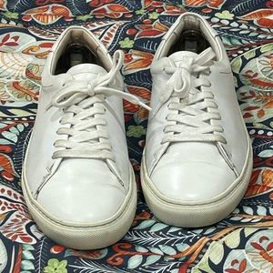 White Beckett Simonon Reid Low-Top Sneakers